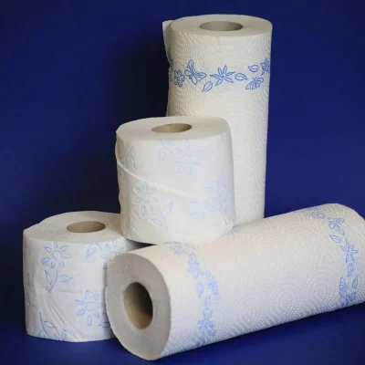 Haushaltsrollen 3-lagig, 8x4 Rollen : Paket