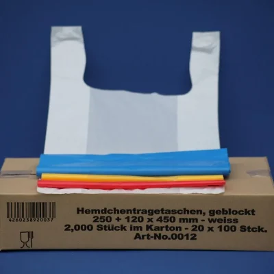 Hemdchentragetaschen, HDPE,