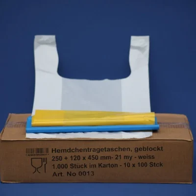 Jumbo-Tragetaschen, HDPE, 30 + 20 x 60 cm (14,9)