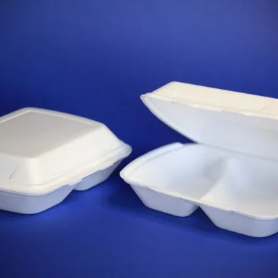 Menübox - 2 geteilt -laminiert-