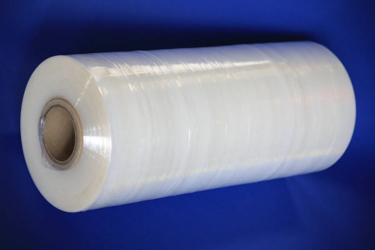 PE-Wickelstretchfolie, LLDPE, 500 mm - 17my x 2,0 Kg brutto per Rolle PE-Wickelstretchfolie, LLDPE, 500 mm - 17my x 2,0 Kg brutto per Rolle