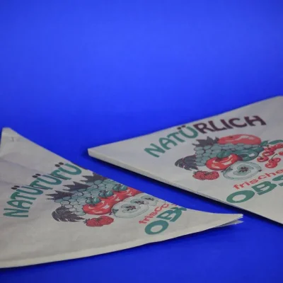 Spitztüten 1.500 g, braun mit Neutraldruck