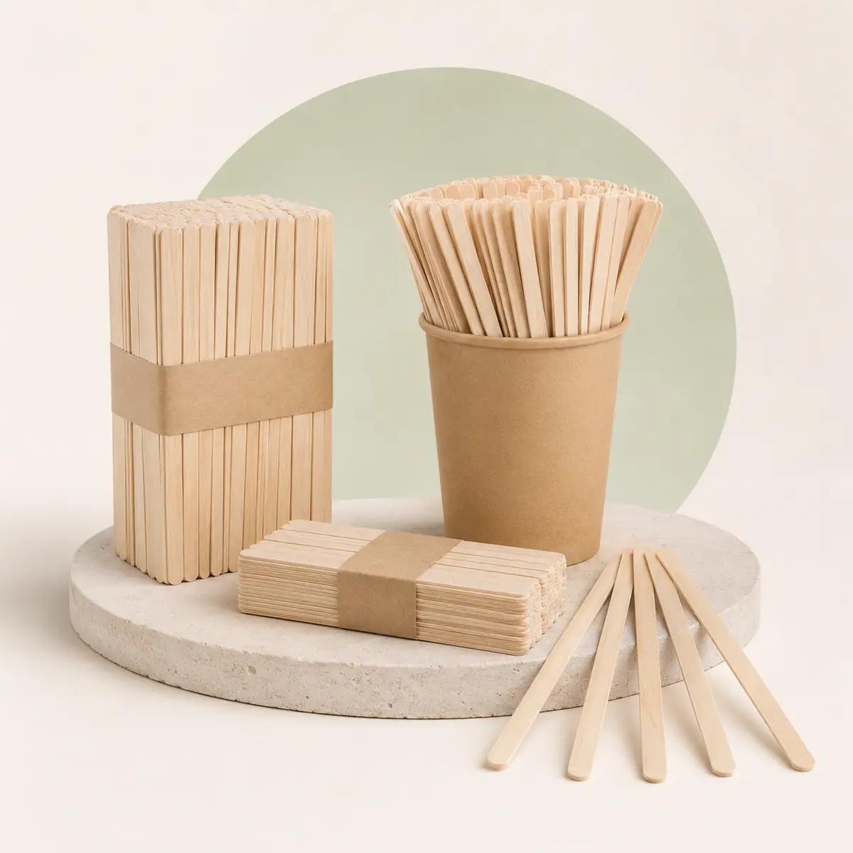 Ruehrstaebchen Holz – Verpackung Online